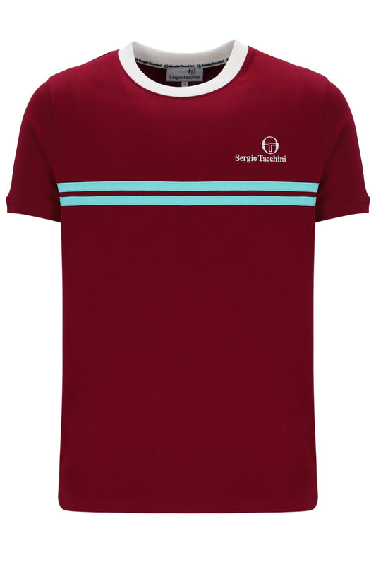 Sergio Tacchini Supermac T-Shirt – Rhubarb