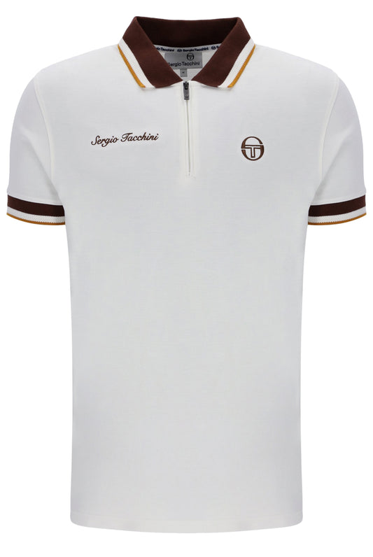 Sergio Tacchini Nanto Zip Polo Gardenia