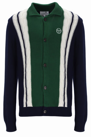 Sergio Tacchini Bruni Knit Cardigan – Maritime Blue / Eden
