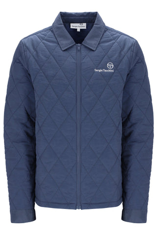 Sergio Tacchini Piola Quilted Shacket – Vintage Indigo