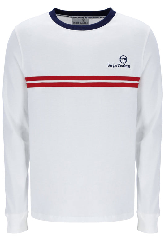 Sergio Tacchini Long Sleeve Supermac T-Shirt – White