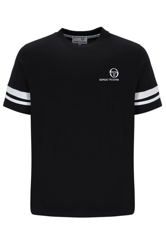 Sergio Tacchini Frankie T-Shirt – Black / White