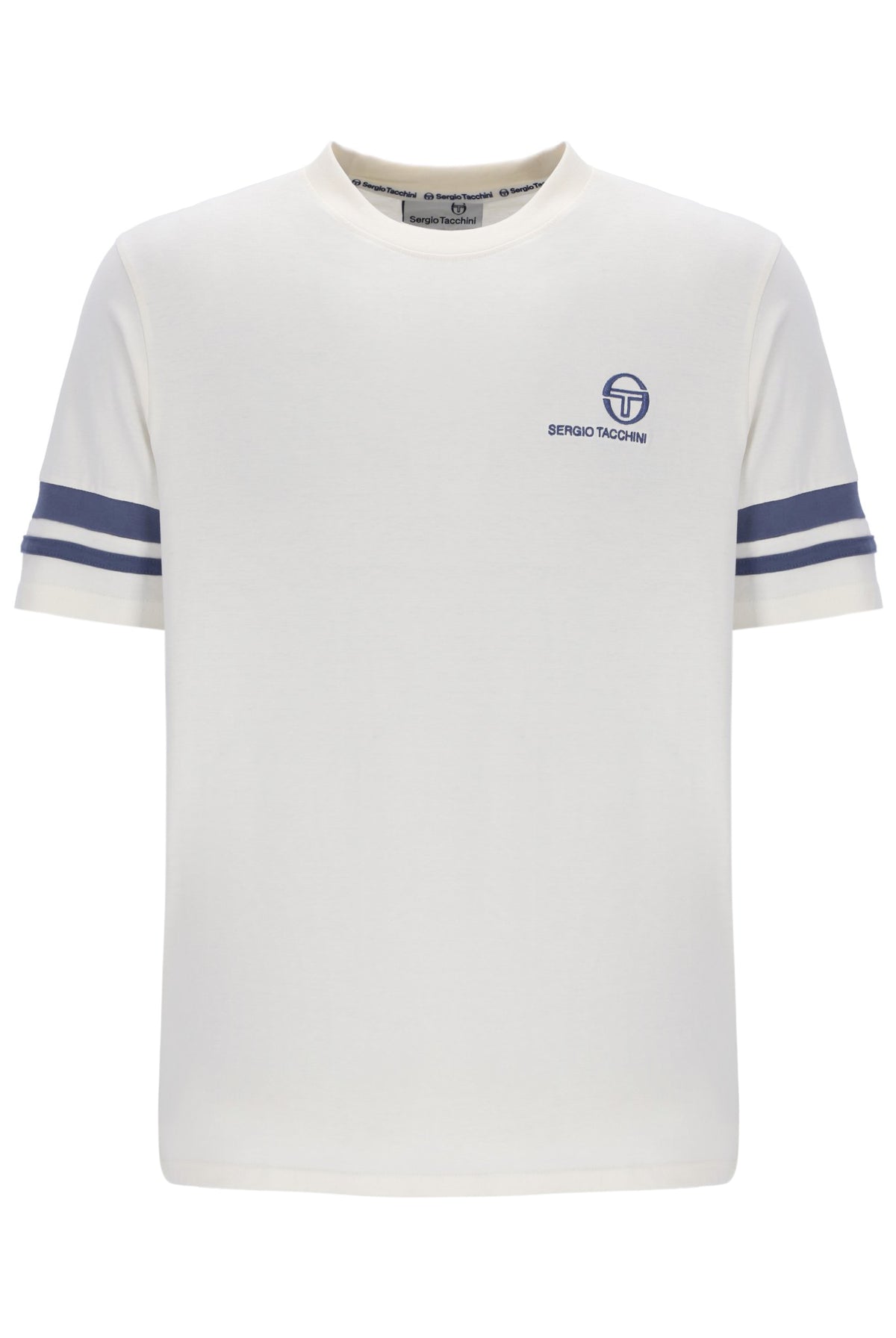 Sergio Tacchini Frankie T-Shirt – Gardenia / Indigo