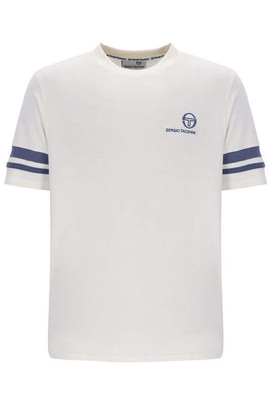 Sergio Tacchini Frankie T-Shirt – Gardenia / Indigo