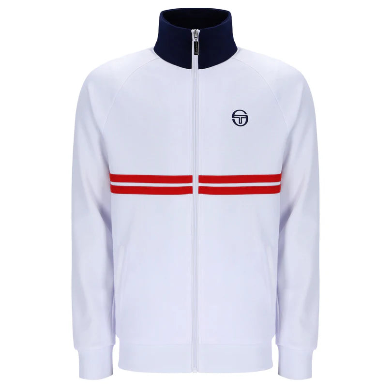Sergio Tacchini Dallas Track Top - White/Red