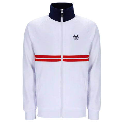 Sergio Tacchini Dallas Track Top - White/Red