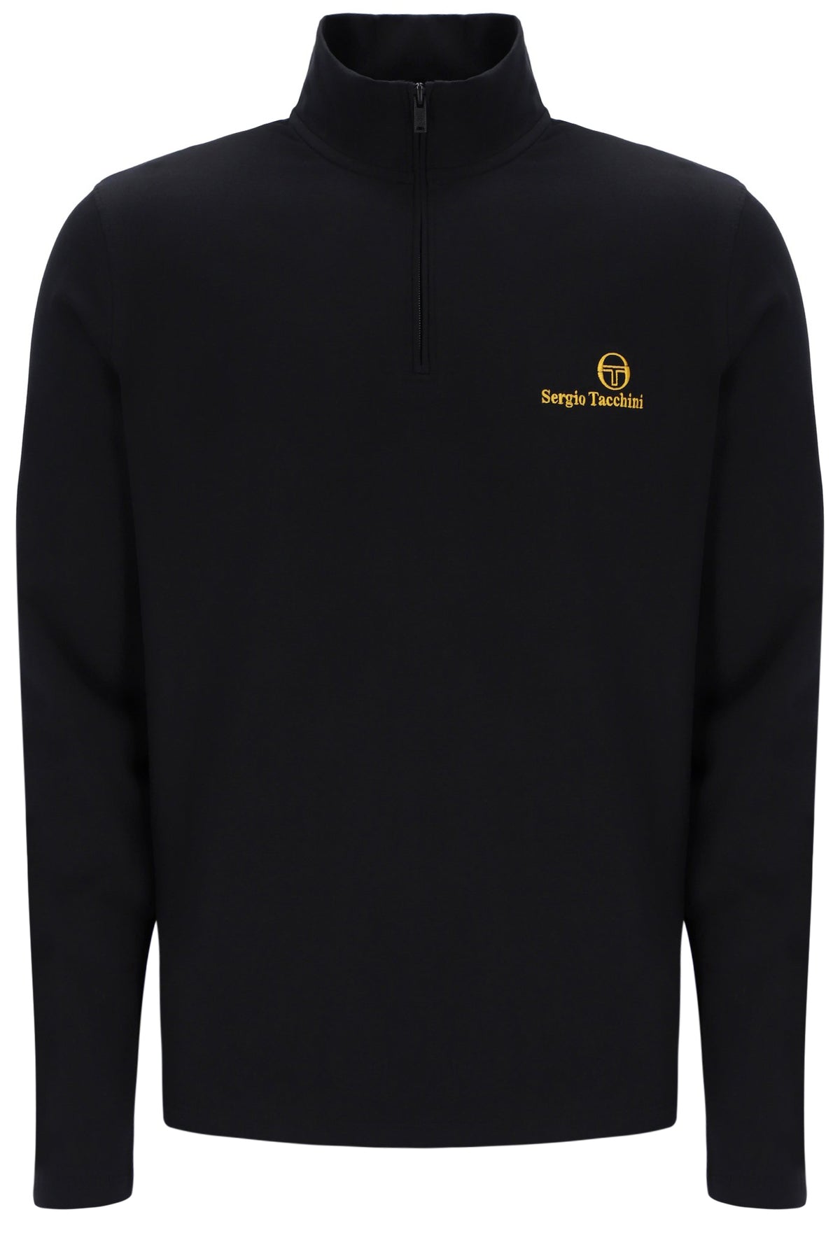 Sergio Tacchini Daytone 1/4 Zip Top – Black