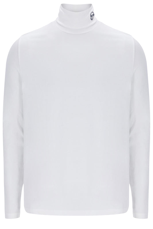 Sergio Tacchini Edward Roll Neck Jumper – White