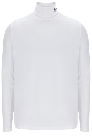 Sergio Tacchini Edward Roll Neck Jumper – White