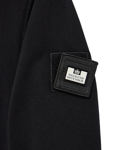 Weekend Offender Kraviz Quarter Zip Sweatshirt Black