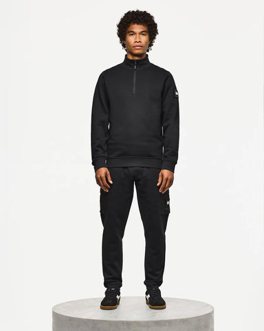 Weekend Offender Kraviz Quarter Zip Sweatshirt Black