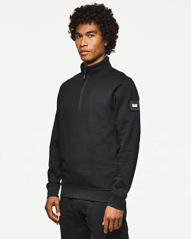 Weekend Offender Kraviz Quarter Zip Sweatshirt Black