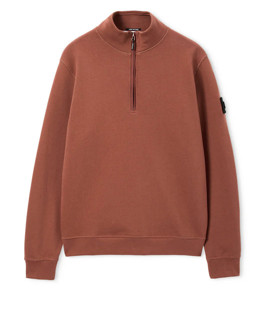 Weekend Offender Kraviz Quarter Zip Sweatshirt Clay