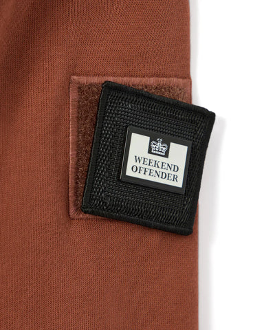 Weekend Offender Kraviz Quarter Zip Sweatshirt Clay