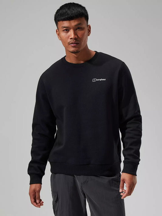 Berghaus Logo Crew Sweatshirt – Black