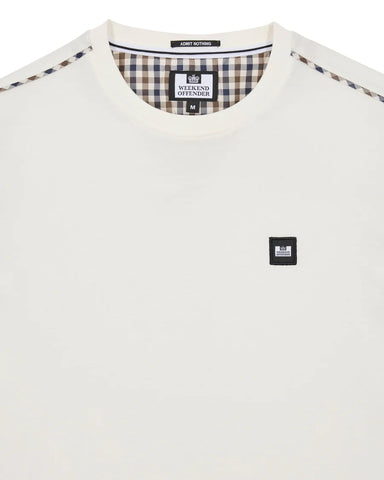 Weekend Offender Manuel T-Shirt Ghost/Mid House Check