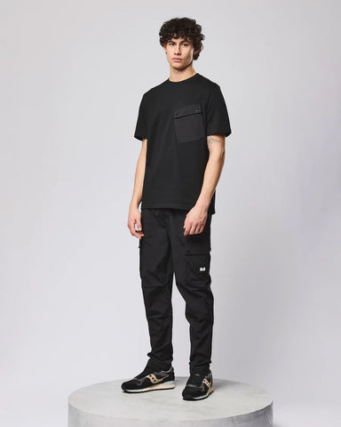 Weekend Offender Adrar Pocket T-Shirt – Black