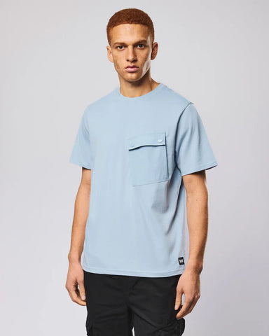 Weekend Offender Adrar Pocket T-Shirt – Blue