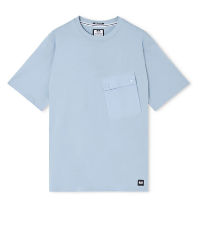 Weekend Offender Adrar Pocket T-Shirt – Blue