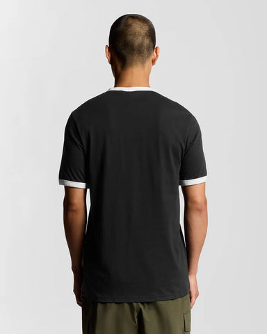 Lyle & Scott Ringer T-Shirt – Black