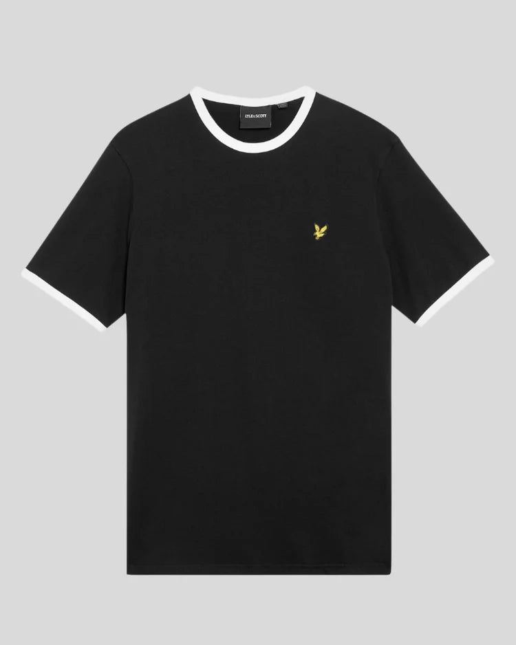 Lyle & Scott Ringer T-Shirt – Black