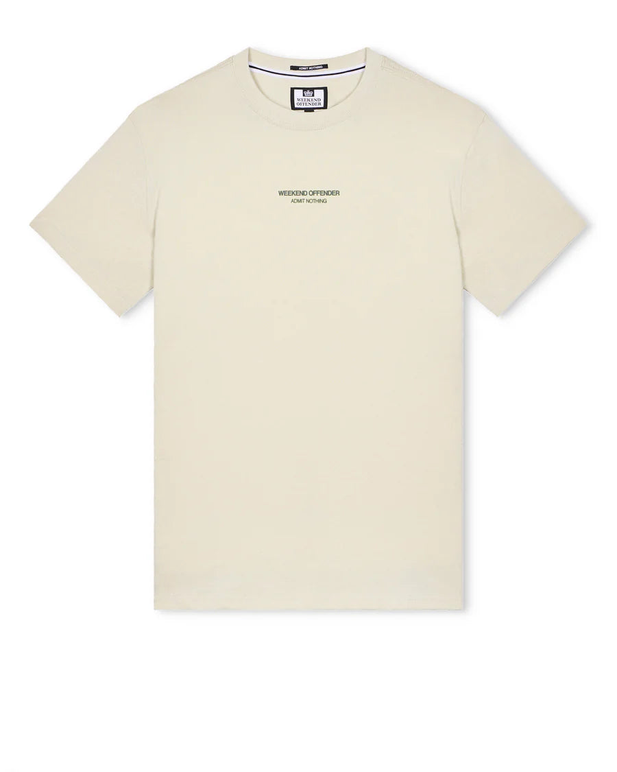 Weekend Offender Millergrove T-Shirt Calcium/Black Forest Green