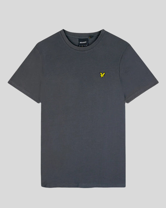 Lyle & Scott Plain Crew Neck T-Shirt – Gunmetal