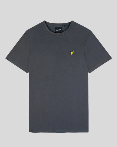 Lyle & Scott Plain Crew Neck T-Shirt – Gunmetal