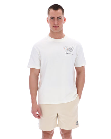 Sergio Tacchini Vacanza Graphic T-Shirt – Gardenia