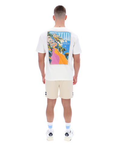 Sergio Tacchini Vacanza Graphic T-Shirt – Gardenia