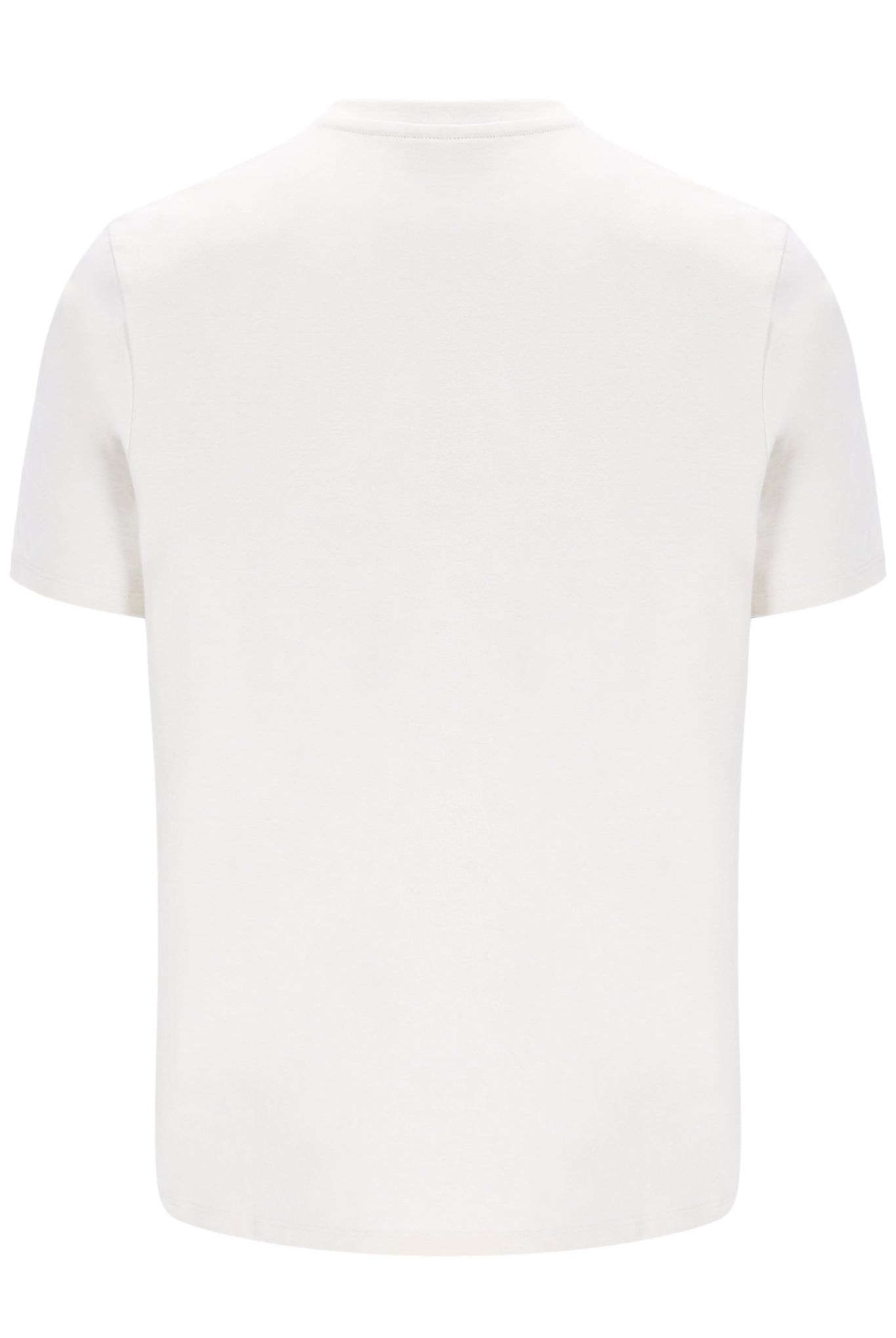 White t-shirt on a white background
