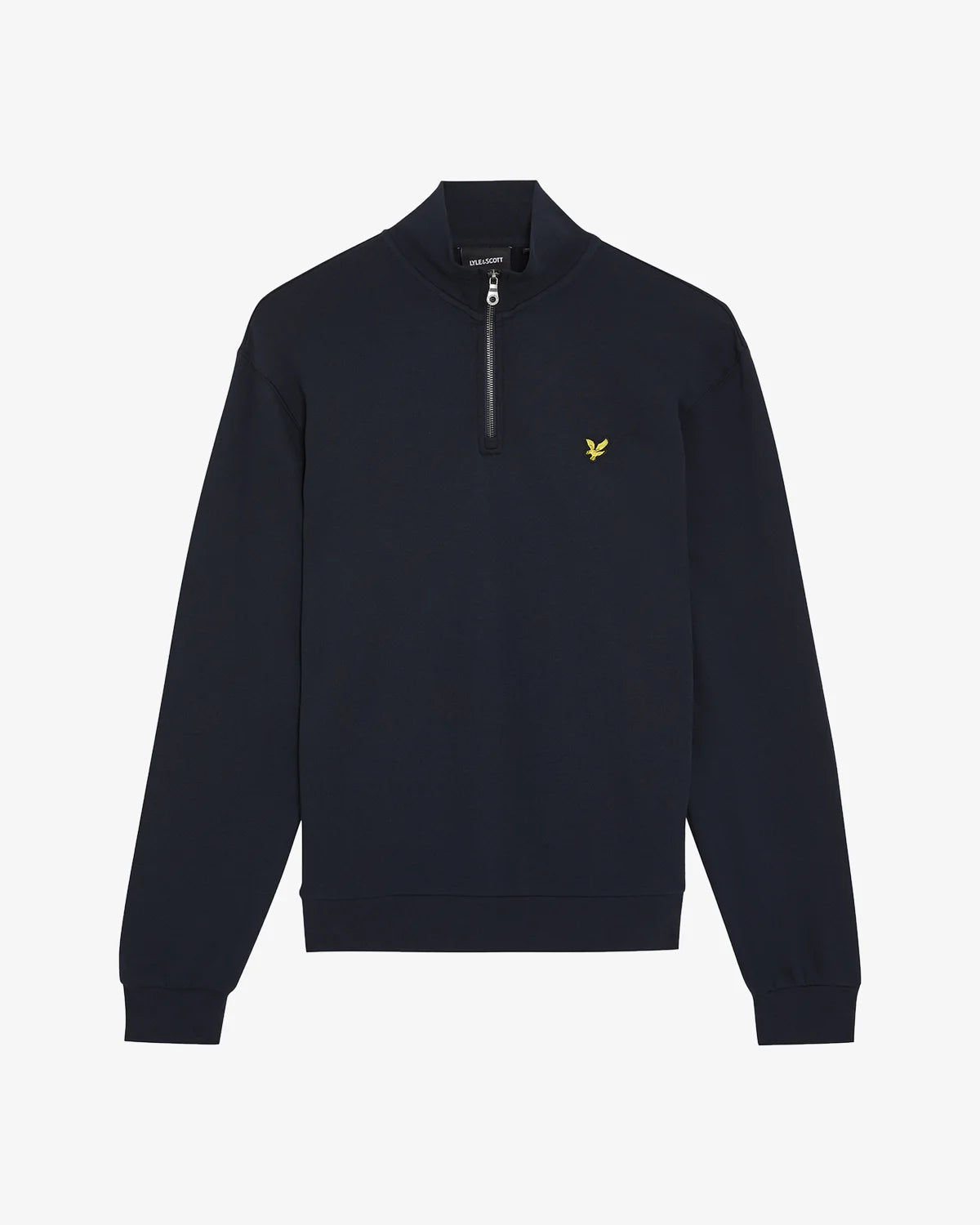 Lyle & Scott Loopback Quarter Zip Sweatshirt – Dark Navy