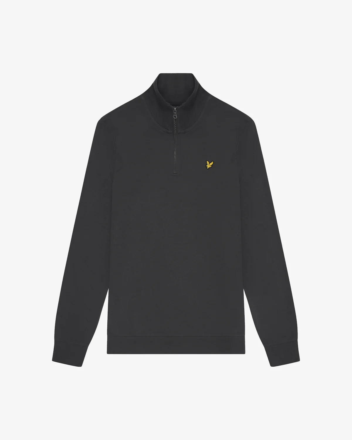 Lyle & Scott Loopback Quarter Zip Sweatshirt – Gunmetal