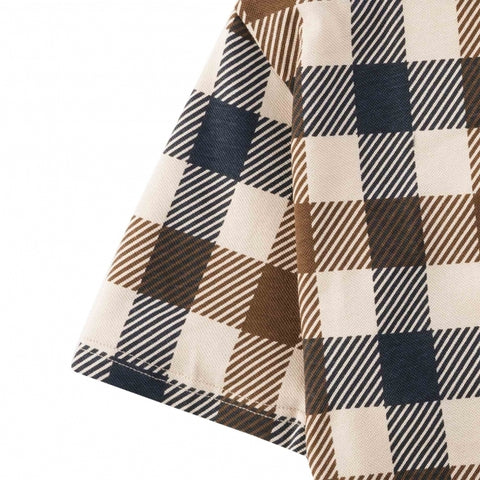 Aquascutum Iconic Polo Macro Check