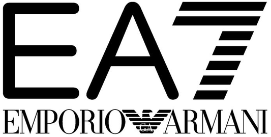 Emporio Armani logo with 'EA7' and brand name.