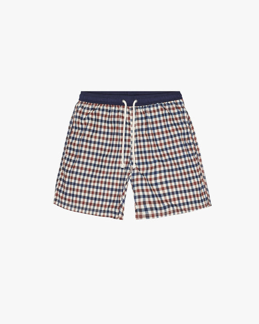 Aquascutum Iconic Volley Shorts Club Check
