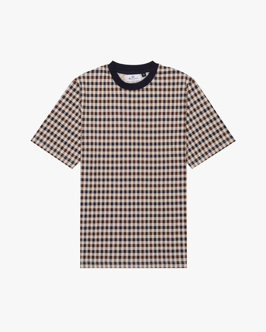 Aquascutum Active Club Check T-Shirt