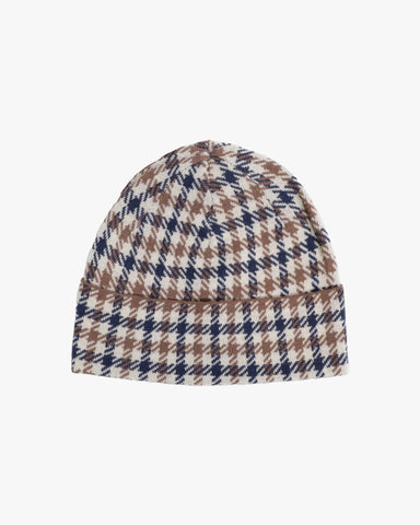 Aquascutum Club Check Beanie