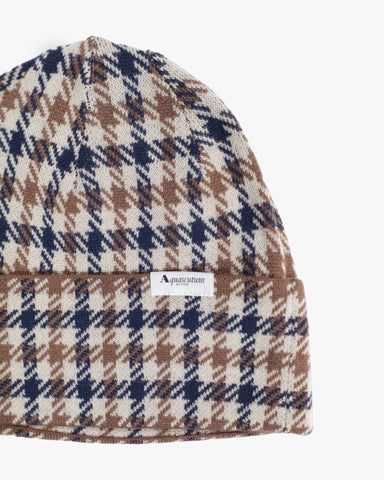 Aquascutum Club Check Beanie