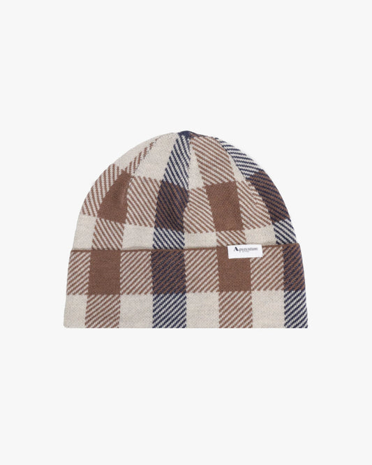 Aquascutum Macro Check Beanie