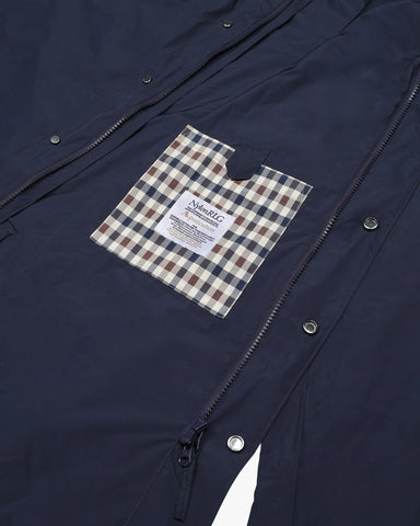 Aquascutum Packable Trench Coat Navy