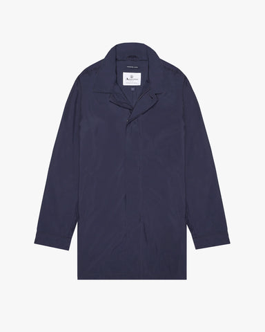 Aquascutum Packable Trench Coat Navy