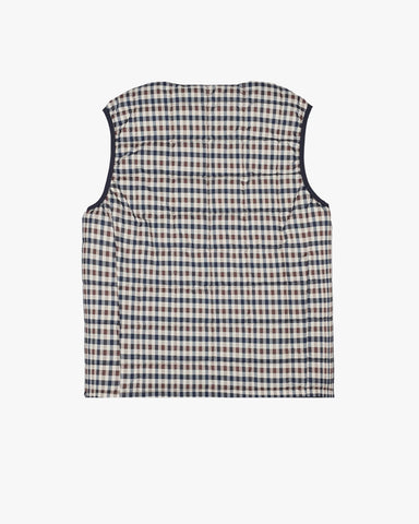 Aquascutum Iconic Reversible Gilet Navy
