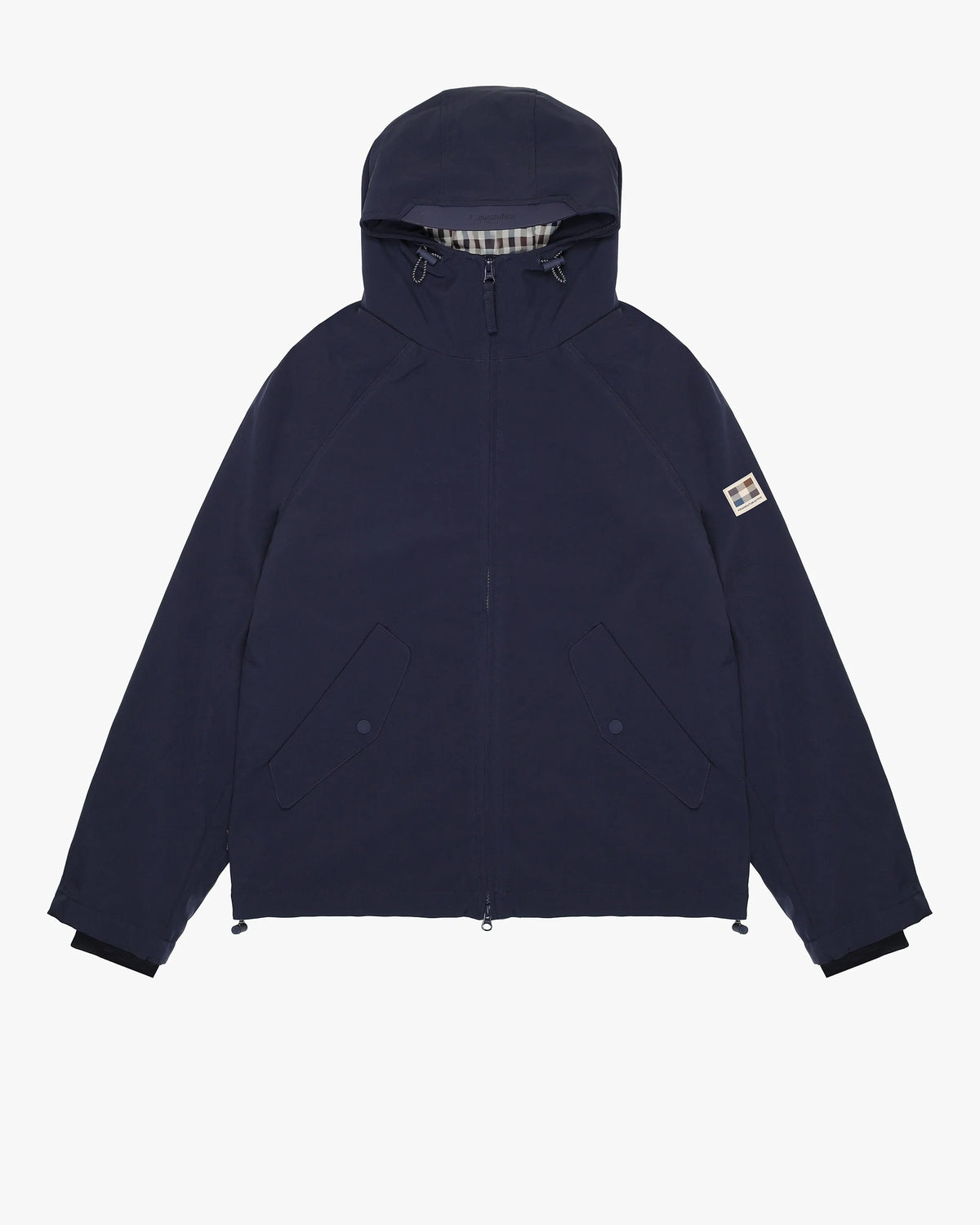 Aquascutum Active Soft Shell Mid Parka Jacket – Navy