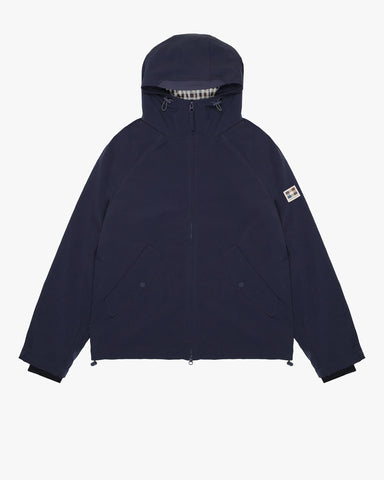Aquascutum Active Soft Shell Mid Parka Jacket – Navy