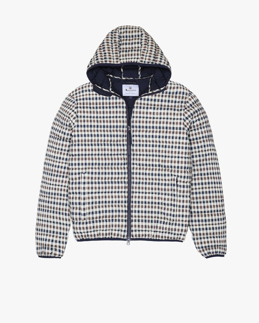 Aquascutum Hooded 100gsm Jacket – Club Check