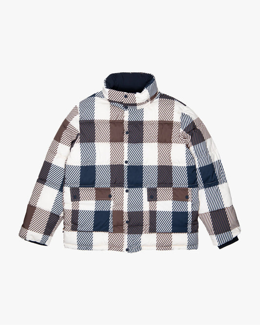 Aquascutum SP Puffer Jacket – Macro Check