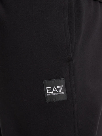 EA7 Visibility Back Logo Zip-Up Tracksuit – Black