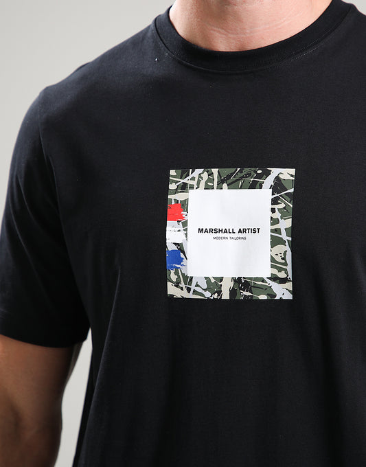 Marshall Artist Adored Box Logo T-Shirt Black