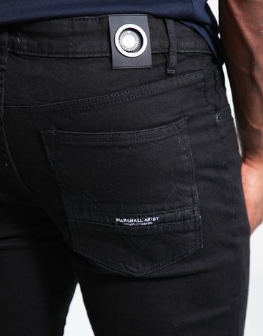 Marshall Artist Slim Tapered Fit Jeans – Black